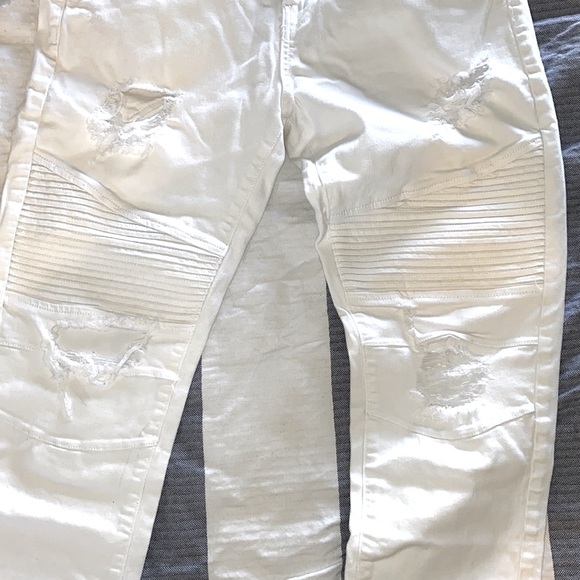 GUESS Jeans MOTO Biker Slim tapered SCOTCH FIT JEANS  Size 32 - Picture 7 of 16